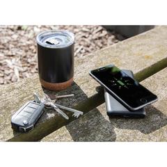 Vue Batterie 10.000 mAh avec Power Delivery et induction 10W de couleur gris| Krokrodeal