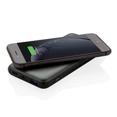 Vue Batterie 10.000 mAh avec Power Delivery et induction 10W de couleur gris| Krokrodeal