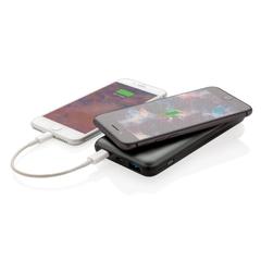 Vue Batterie 10.000 mAh avec Power Delivery et induction 10W de couleur gris| Krokrodeal