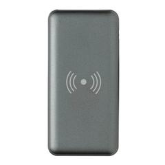 Vue Batterie 10.000 mAh avec Power Delivery et induction 10W de couleur gris| Krokrodeal