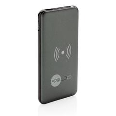 Vue Batterie 10.000 mAh avec Power Delivery et induction 10W de couleur gris| Krokrodeal