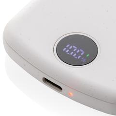 Vue Powerbank magnétique 5000mAh en plastique RCS MagBoost de couleur blanc| Krokrodeal