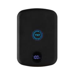 Vue Powerbank magnétique 5000mAh en plastique RCS MagBoost de couleur noir| Krokrodeal