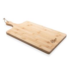 Vue Planche de service rectangulaire en bambou Ukiyo de couleur marron| Krokrodeal