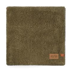 Vue VINGA Couverture douce GRS Maine de couleur vert| Krokrodeal
