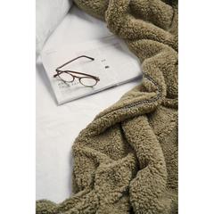 Vue VINGA Couverture douce GRS Maine de couleur vert| Krokrodeal