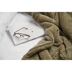 Vue VINGA Couverture douce GRS Maine de couleur vert| Krokrodeal