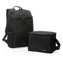 Vue Sac à dos isotherme Swiss Peak AWARE™ 1200D de couleur noir| Krokrodeal