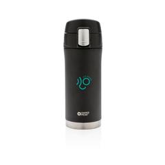 Vue Mug Swiss Peak Elite de couleur noir| Krokrodeal