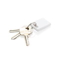 Vue Retrouve-clés carré 2.0 de couleur blanc| Krokrodeal