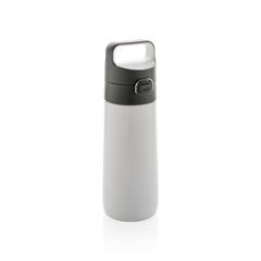Vue Bouteille d'eau étanche Hydrate de couleur blanc| Krokrodeal