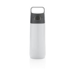 Vue Bouteille d'eau étanche Hydrate de couleur blanc| Krokrodeal