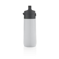 Vue Bouteille d'eau étanche Hydrate de couleur blanc| Krokrodeal