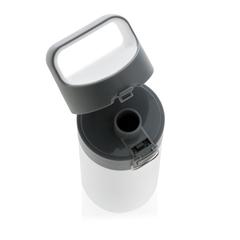 Vue Bouteille d'eau étanche Hydrate de couleur blanc| Krokrodeal
