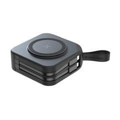 Vue Chargeur universel 5 en 1 Urban Vitamin Saratoga de couleur noir| Krokrodeal