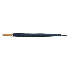 Vue Parapluie 27" en rPET et bambou ouverture auto Impact AWARE™ de couleur bleu| Krokrodeal