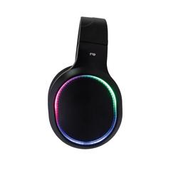 Vue Casque gaming RGB de couleur noir| Krokrodeal