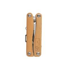 Vue Outil de jardinage multifonctions en bois de couleur marron| Krokrodeal