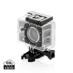 Vue Caméra sport HD de couleur gris| Krokrodeal