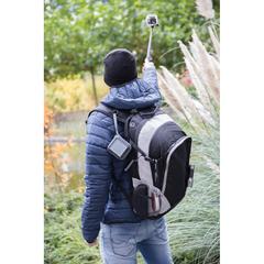 Vue Caméra sport HD de couleur gris| Krokrodeal