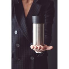Vue VINGA Tasse thermos 300ml Otis de couleur gris| Krokrodeal