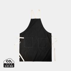 Vue VINGA Tablier Sovano de couleur noir| Krokrodeal