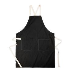 Vue VINGA Tablier Sovano de couleur noir| Krokrodeal