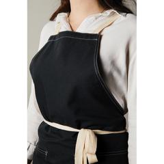 Vue VINGA Tablier Sovano de couleur noir| Krokrodeal