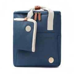 Vue VINGA Sac à dos isotherme Sortino trail de couleur bleu| Krokrodeal