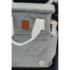 Vue VINGA Sac à dos isotherme Sortino trail de couleur gris| Krokrodeal