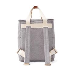 Vue VINGA Sac à dos isotherme Sortino trail de couleur gris| Krokrodeal