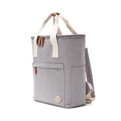 Vue VINGA Sac à dos isotherme Sortino trail de couleur gris| Krokrodeal