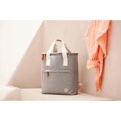 Vue VINGA Sac à dos isotherme Sortino trail de couleur gris| Krokrodeal