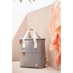 Vue VINGA Sac à dos isotherme Sortino trail de couleur gris| Krokrodeal