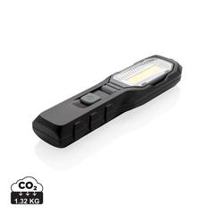 Vue Lampe de travail COB de couleur noir| Krokrodeal