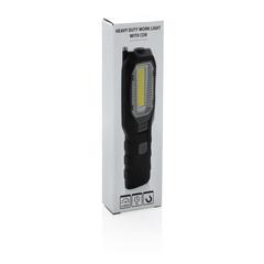 Vue Lampe de travail COB de couleur noir| Krokrodeal