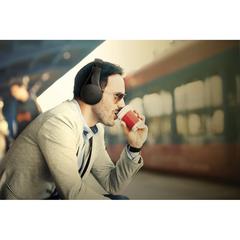Vue Casque Audio sans fil Motorola XT500 de couleur noir| Krokrodeal