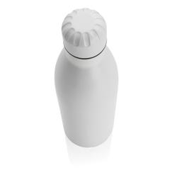 Vue Bouteille isotherme en acier 750ml de couleur blanc| Krokrodeal