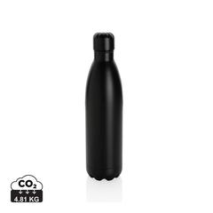 Vue Bouteille isotherme en acier 750ml de couleur noir| Krokrodeal
