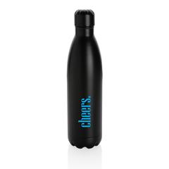 Vue Bouteille isotherme en acier 750ml de couleur noir| Krokrodeal