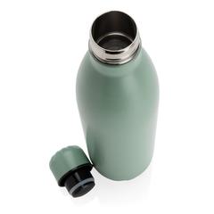 Vue Bouteille isotherme en acier 750ml de couleur vert| Krokrodeal