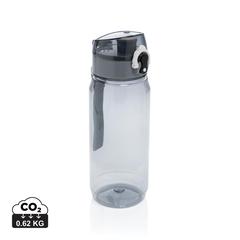 Vue Bouteille d'eau 600ml étanche en rPET RCS Yide de couleur noir| Krokrodeal
