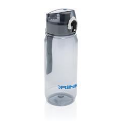 Vue Bouteille d'eau 600ml étanche en rPET RCS Yide de couleur noir| Krokrodeal