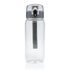 Vue Bouteille d'eau 600ml étanche en rPET RCS Yide de couleur translucide| Krokrodeal
