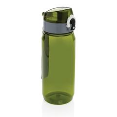 Vue Bouteille d'eau 600ml étanche en rPET RCS Yide de couleur vert| Krokrodeal