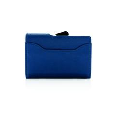 Vue Porte-cartes anti RFID C-Secure de couleur bleu| Krokrodeal