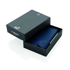 Vue Porte-cartes anti RFID C-Secure de couleur bleu| Krokrodeal