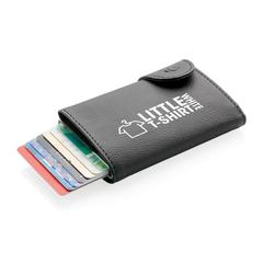 Vue Porte-cartes anti RFID C-Secure de couleur gris| Krokrodeal
