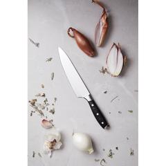 Vue VINGA Couteau de chef Kaiser de couleur gris| Krokrodeal