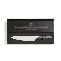 Vue VINGA Couteau de chef Kaiser de couleur gris| Krokrodeal